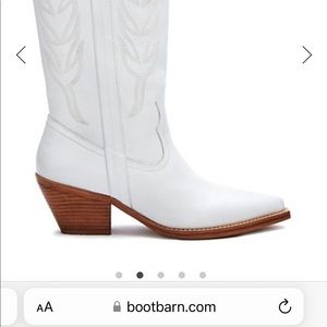 Matisse womens white cowboy boots
